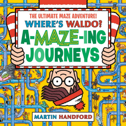 Wheres Waldo Amazing Journeys The Ultimate Maze Adventure