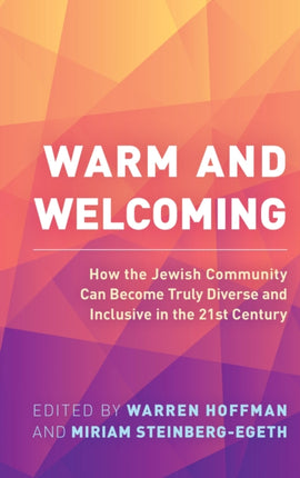Warm and Welcoming: How the Jewish Community Can
