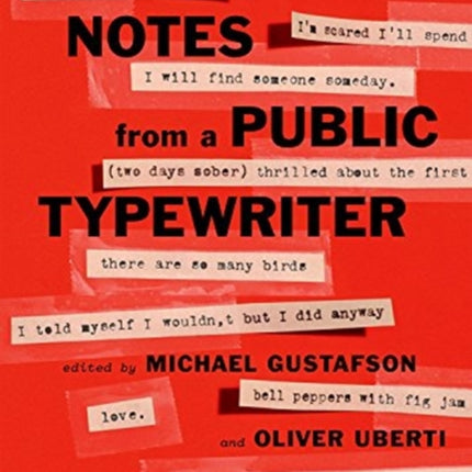 Notes from a Public Typewriter