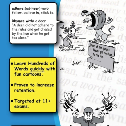 11+ Vocabulary Cartoons