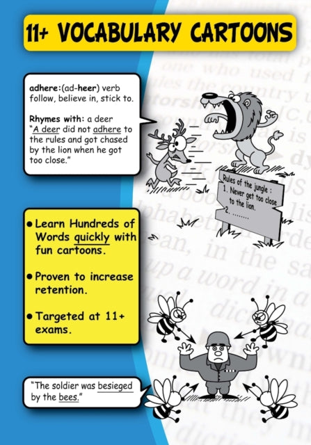 11+ Vocabulary Cartoons
