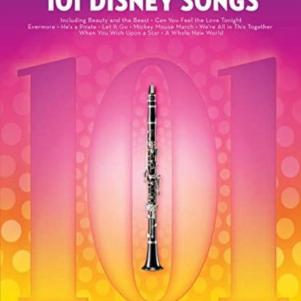 101 Disney Songs: Clarinet