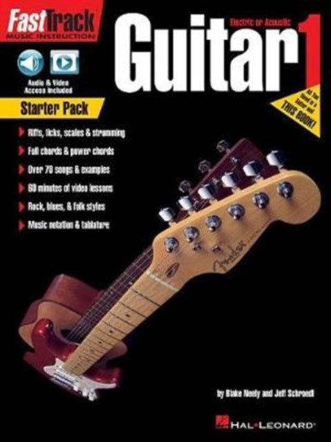 Fasttrack Guitar Method Starter Pack BookOnline Media