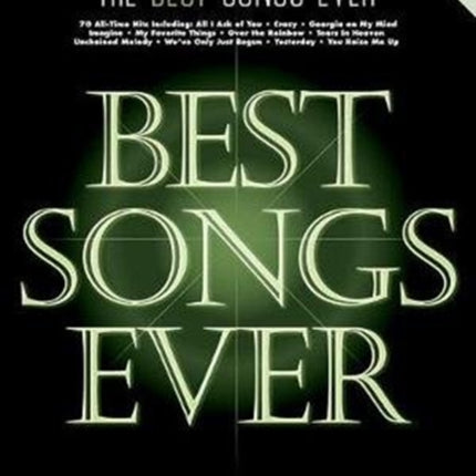 The Best Songs Ever - 6th Edition: Easy Guitar