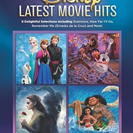 Disney Latest Movie Hits: Five-Finger Piano - 8 Songs for Beginners