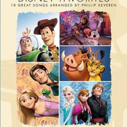 Disney Favorites: The Phillip Keveren Series Big Note Piano - 10 Great Songs