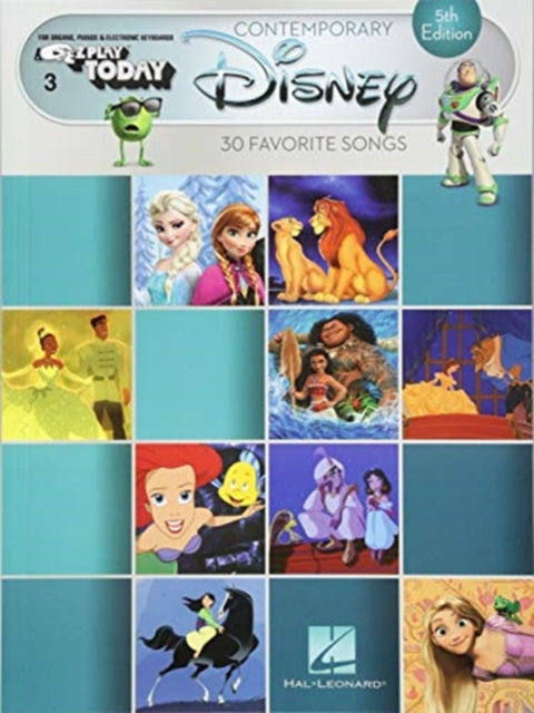 Contemporary Disney: E-Z Play Today: Volume 3 - 5th Edition - 30 Favorite Songs