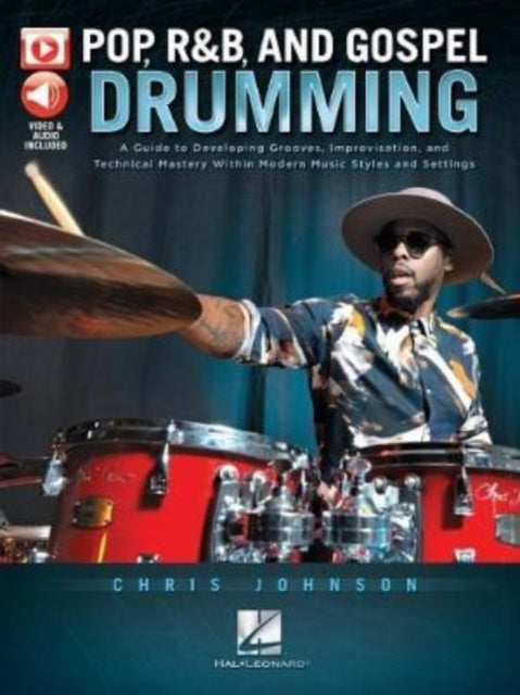 Pop RB  Gospel Drumming Book with 3 Hours of Video Content