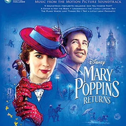 Mary Poppins Returns for Alto Sax: Instrumental Play-Along - from the Motion Picture Soundtrack