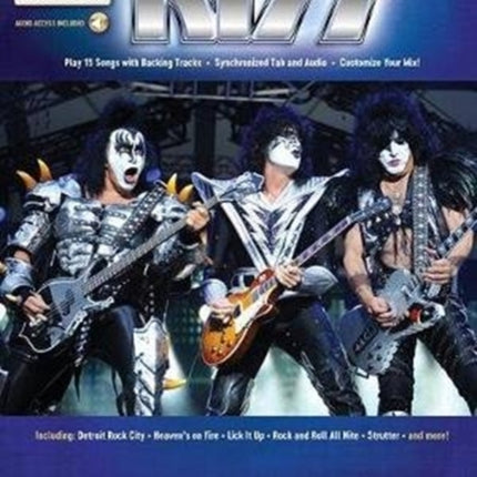 KISS DELUXE GUITAR PLAYALONG VOLUME 18