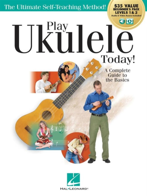 Play Ukulele Today AllinOne Beginners Pack Includes Book 1 Book 2 Audio  Video