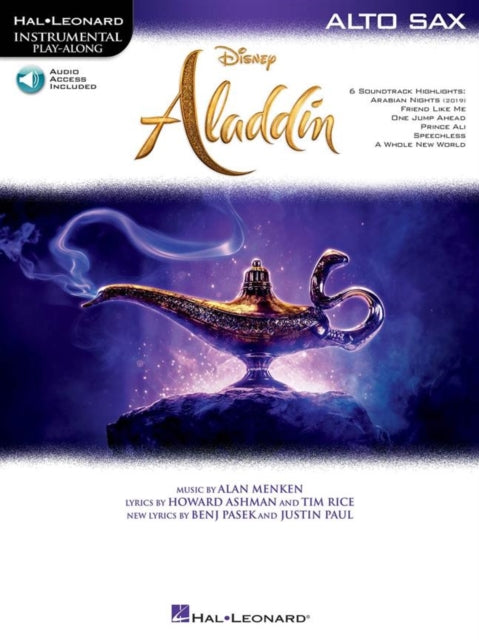 Aladdin  Alto Sax Instrumental PlayAlong Hal Leonard Instrumental Playalong