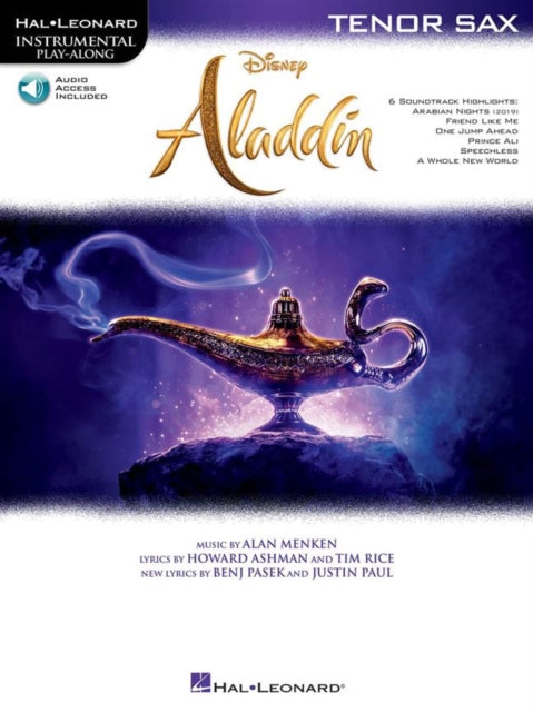 Aladdin  Tenor Sax Instrumental PlayAlong Hal Leonard Instrumental Playalong