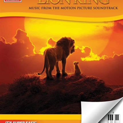 The Lion King  Super Easy Songbook Music From The Motion Picture Soundtrack