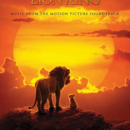 The Lion King  Big Note Songbook Music From The Motion Picture Soundtrack Music from the Disney Motion Picture Soundtrack