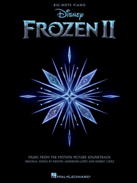 FROZEN II BIG NOTE SONGBOOK