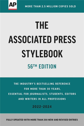 The Associated Press Stylebook: 2022-2024