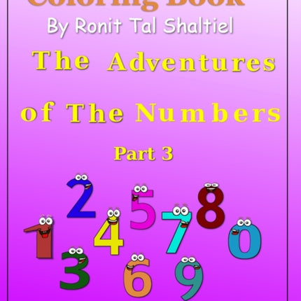 Coloring book - The Adventures of the Numbers: Multiplication and Addition.