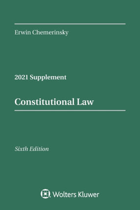Constitutional Law Sixth Edition