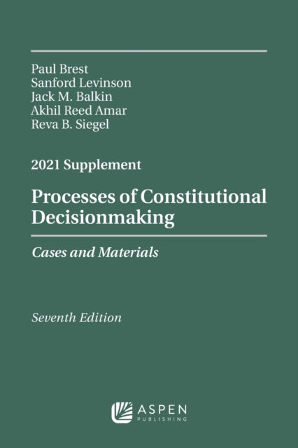 Processes of Constitutional Decisionmaking