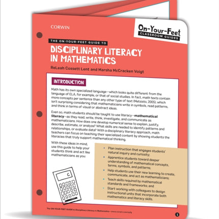 The On-Your-Feet Guide to Disciplinary Literacy in Mathematics