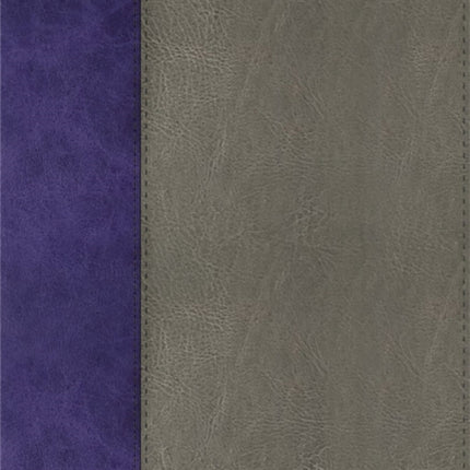 The Jeremiah Study Bible, NKJV: Gray and Purple LeatherLuxe Limited Edition: What It Says. What It Means. What It Means For You.