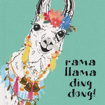 Rama Llama Ding Dong Textured Paperback Journal: A Happy Little Journal