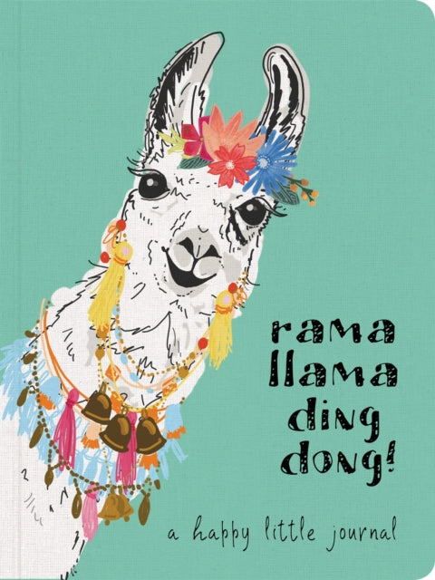 Rama Llama Ding Dong Textured Paperback Journal: A Happy Little Journal