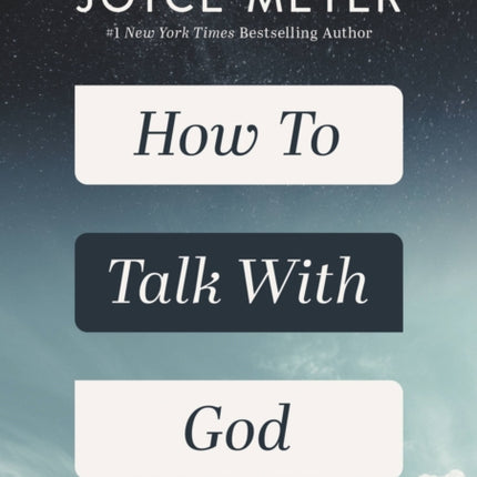 How to Talk with God