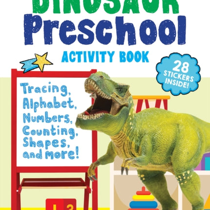 Dinosaur Preschool Activity Book