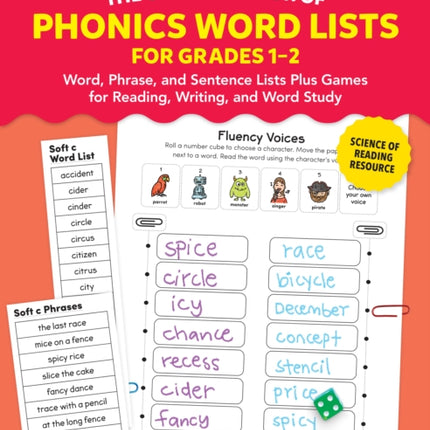 The Ultimate Book of Phonics Word Lists Grades 12