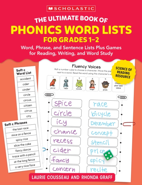 The Ultimate Book of Phonics Word Lists Grades 12