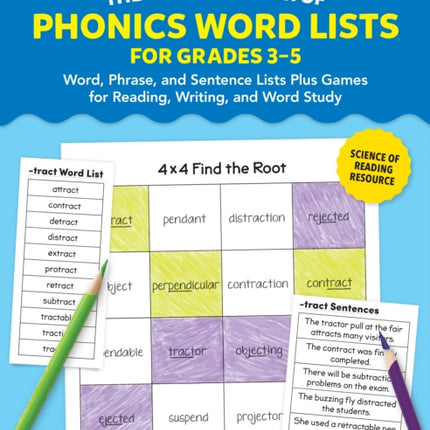 The Ultimate Book of Phonics Word Lists Grades 35