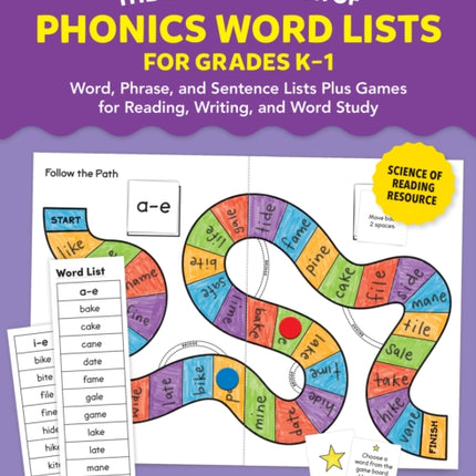 The Ultimate Book of Phonics Word Lists Grades K1