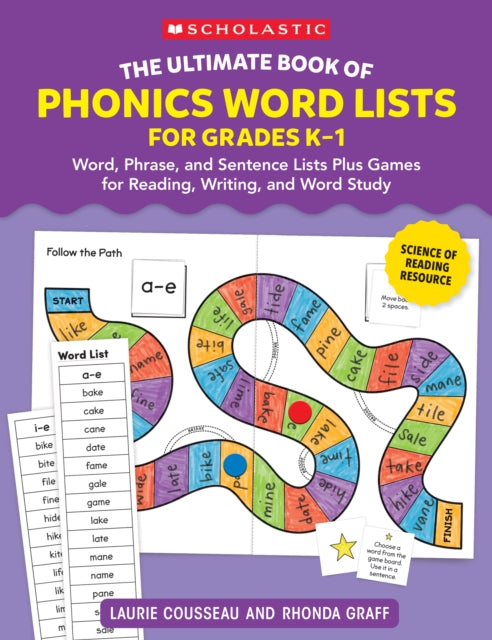 The Ultimate Book of Phonics Word Lists Grades K1