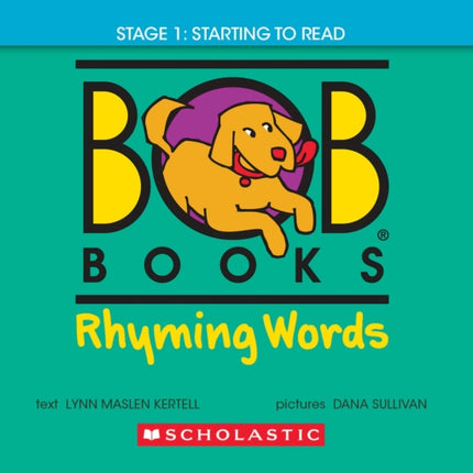 Bob Books  Rhyming Words Hardcover BindUp Phonics Ages 4 and Up Kindergarten Stage 1 Starting to Read