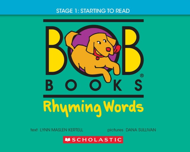 Bob Books  Rhyming Words Hardcover BindUp Phonics Ages 4 and Up Kindergarten Stage 1 Starting to Read