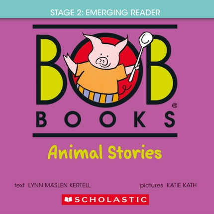 Bob Books  Animal Stories Hardcover BindUp Phonics Ages 4 and Up Kindergarten Stage 2 Emerging Reader