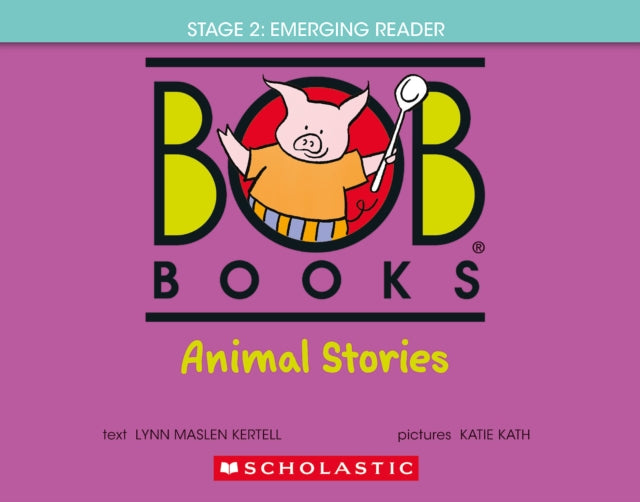 Bob Books  Animal Stories Hardcover BindUp Phonics Ages 4 and Up Kindergarten Stage 2 Emerging Reader