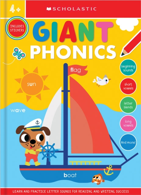 Giant Phonics Workbook Scholastic Early Learners Giant Workbook