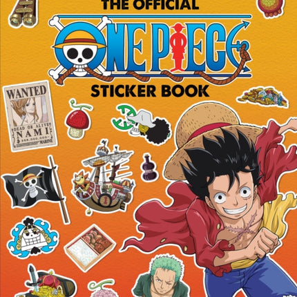 The Official One Piece Sticker Book 1000 Stickers