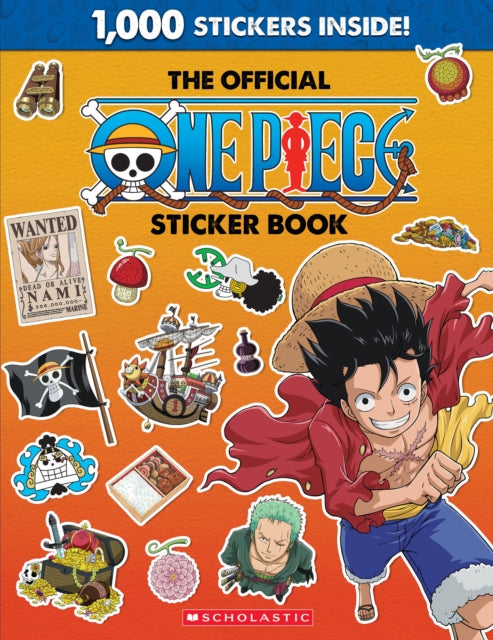 The Official One Piece Sticker Book 1000 Stickers