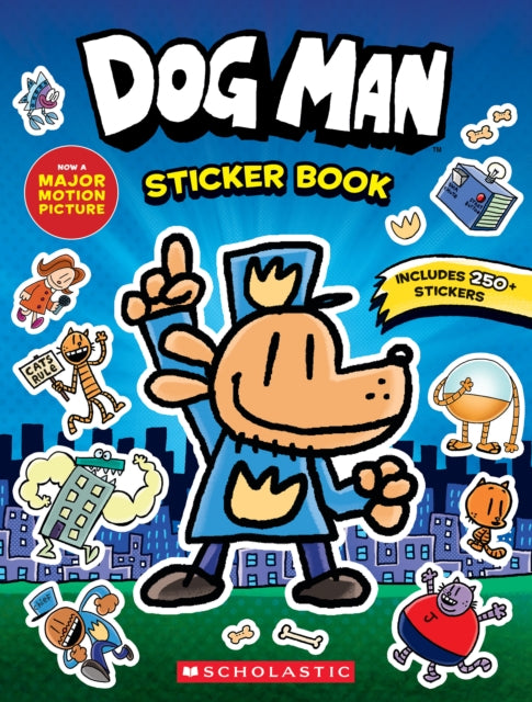 Dog Man the Movie Official Sticker Activity Book