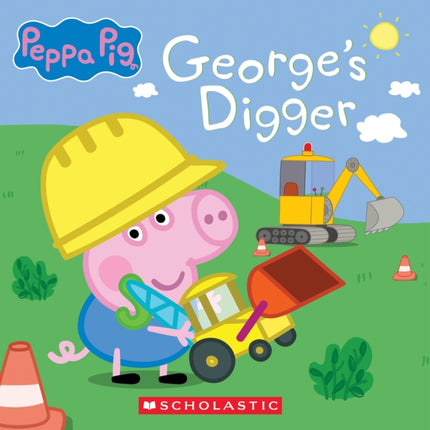 Georges Digger Peppa Pig 8x8 Storybook 40