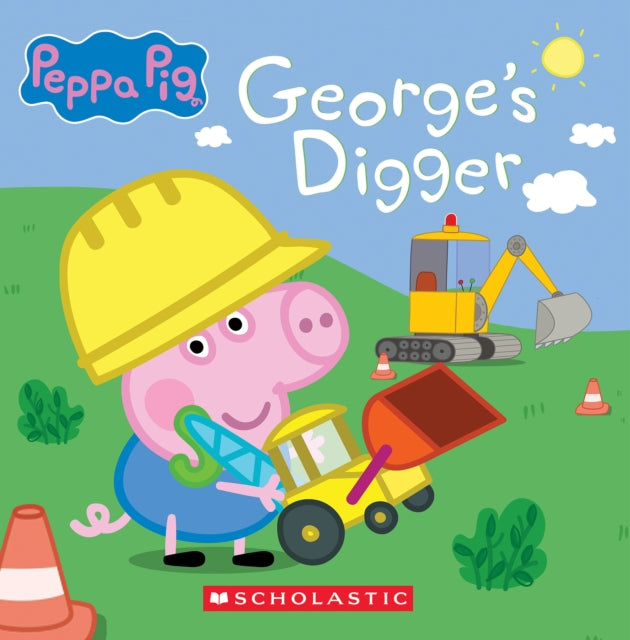 Georges Digger Peppa Pig 8x8 Storybook 40