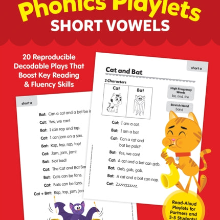 Phonics Playlets Short Vowels