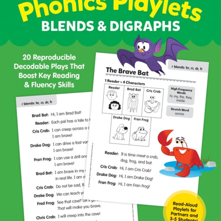 Phonics Playlets Blends  Digraphs