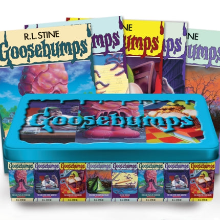 Goosebumps Retro Terror Set Limited Edition Tin