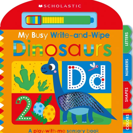 My Busy WriteAndWipe Dinosaurs Scholastic Early