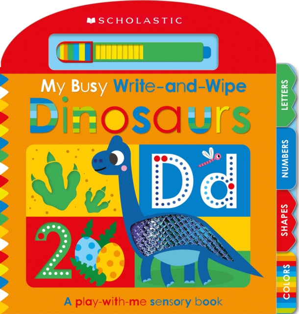 My Busy WriteAndWipe Dinosaurs Scholastic Early Learners